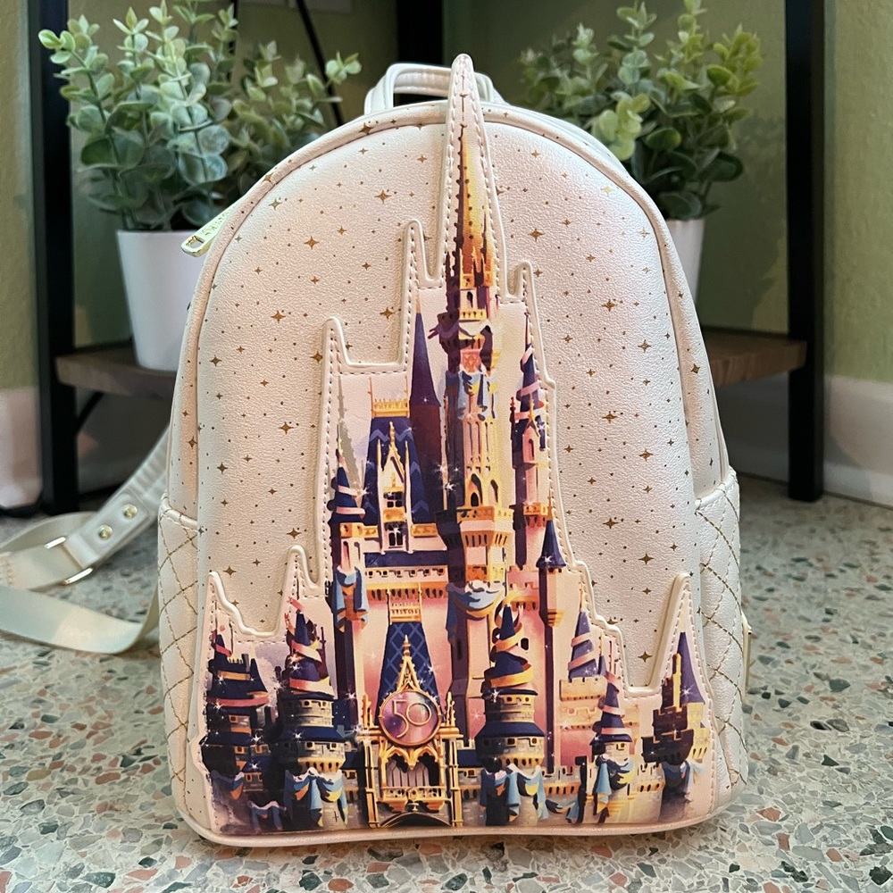 Disney 50th Anniversary Castle Loungefly